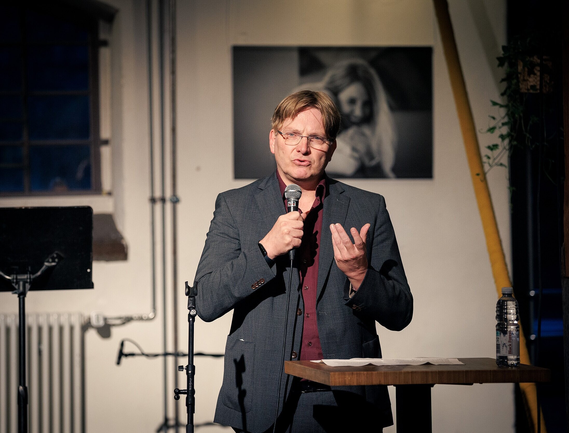 ZeitGenuss 2025 - Dr. Matthias Wiegandt beim Kickoff im Tollhaus