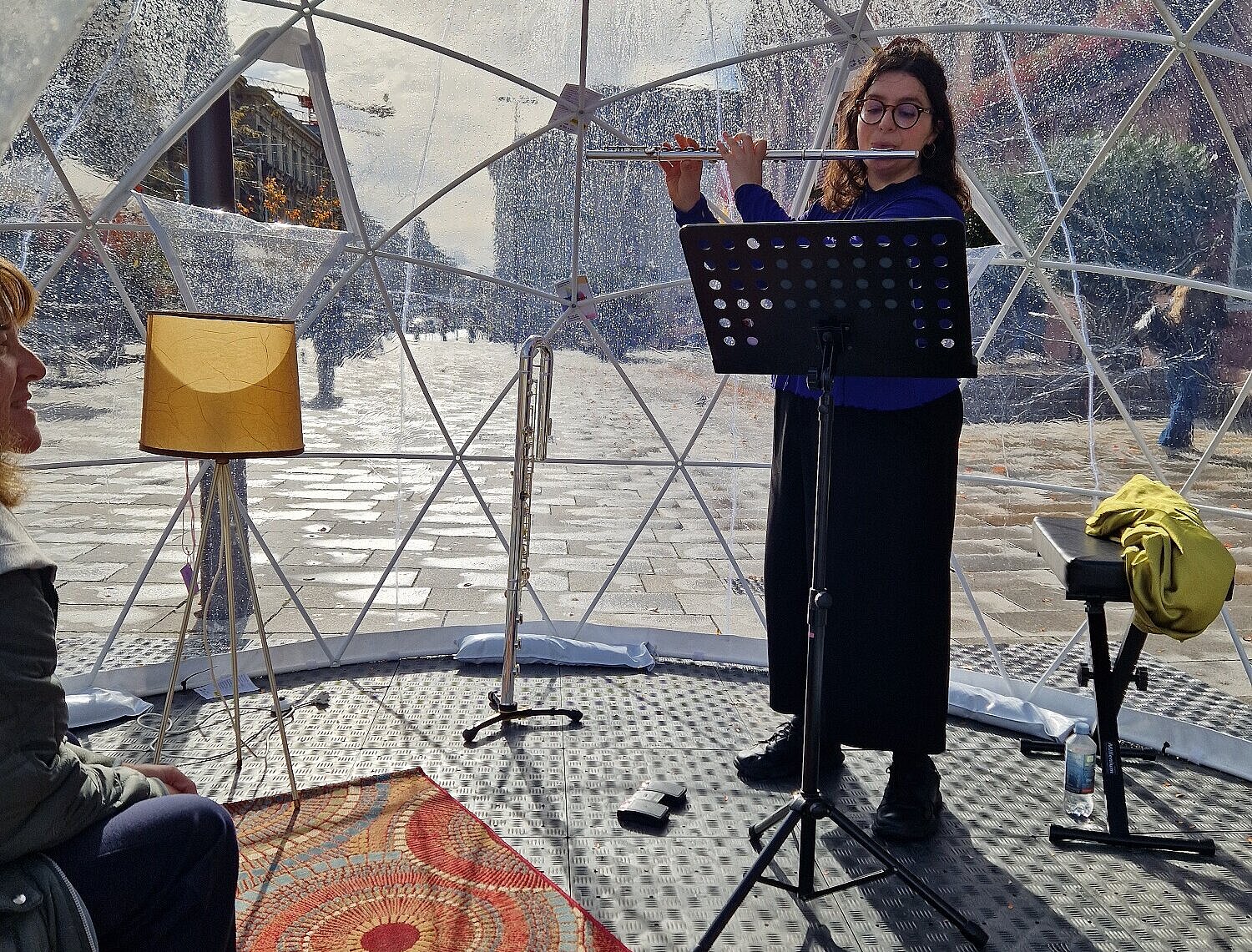 ZeitGenuss 2025 - Clara Giner im Kuppelzelt