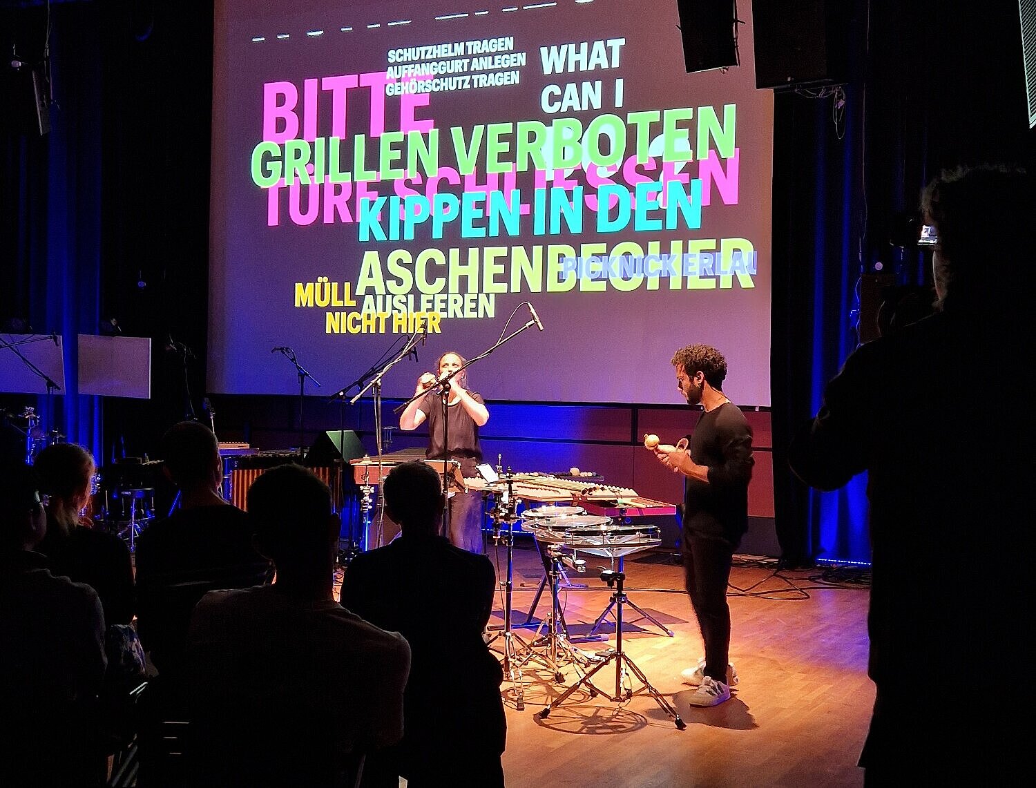 ZeitGenuss 2025 - Better me, Vanessa Porter und Emil Kuyumcuyan (ZKM)